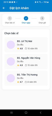 Đặt lịch 1